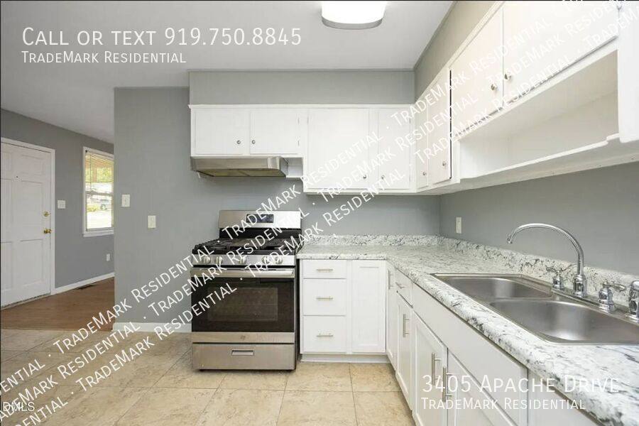 House for rent at 3405 Apache Dr, Raleigh, NC 27609