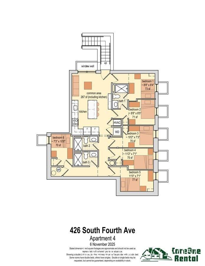 Apartment for rent at 426 S Fourth Ave #4, Ann Arbor, MI 48104
