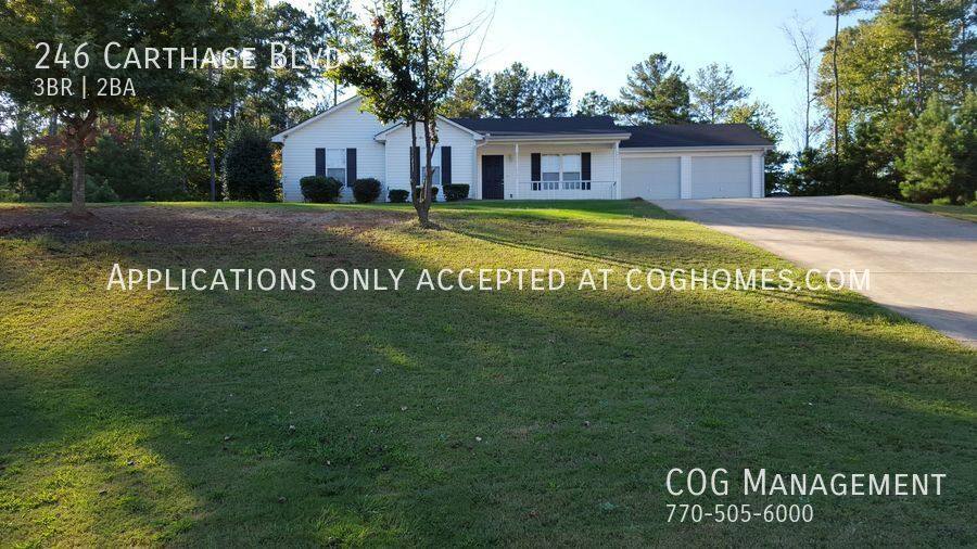 House for rent at 246 Carthage Blvd, Rockmart, GA 30153