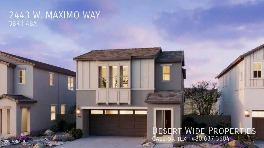 House for rent at 2443 W Maximo Way, Phoenix, AZ 85085