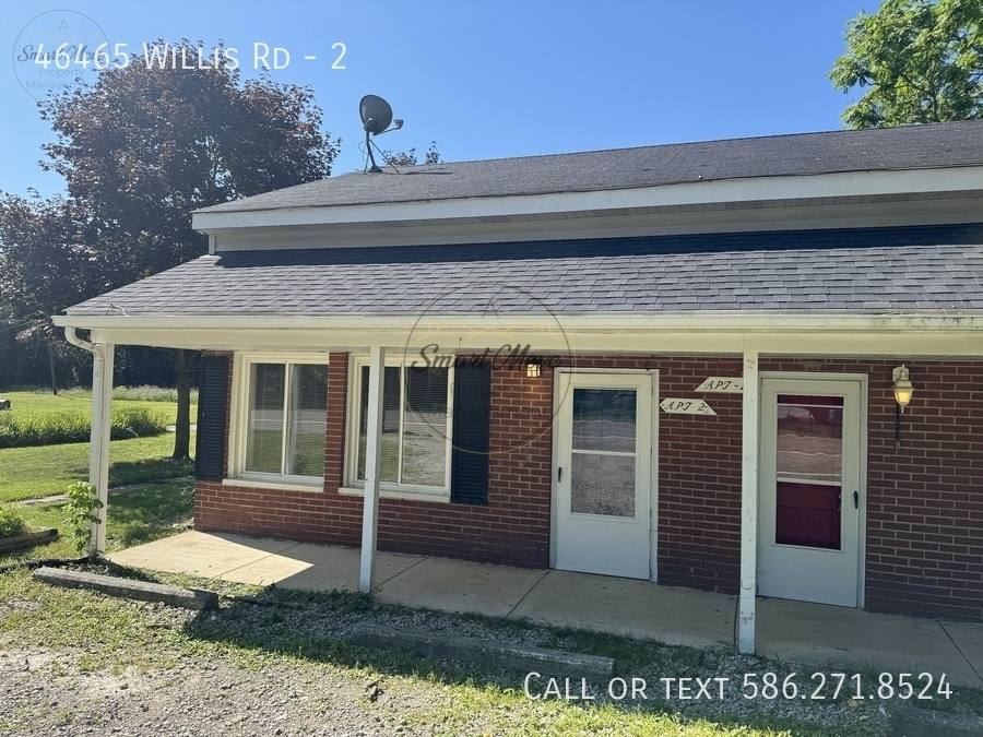 Apartment for rent at 46465 Willis Rd #2, Belleville, MI 48111