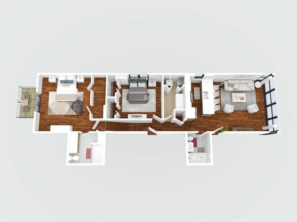 Apartment for rent at 832 W Erie St #2W, Chicago, IL 60642