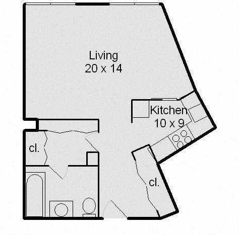 Apartment for rent at 6401 N Sheridan Rd, Chicago, IL 60626