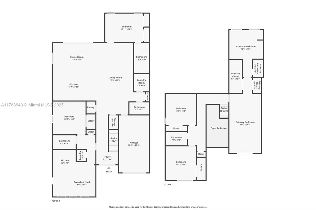 Townhouse for rent at 1805 NW 22nd Court, Miami, FL 33125