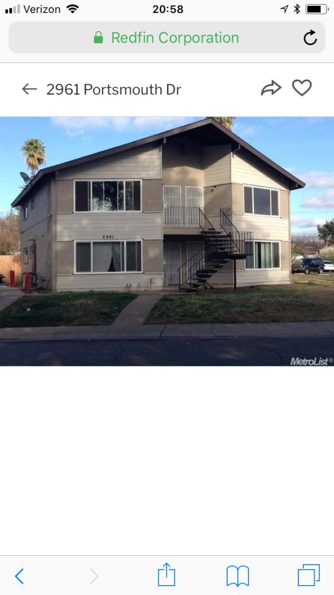 Apartment for rent at 2961 Portsmouth Dr #4, Rancho Cordova, CA 95670