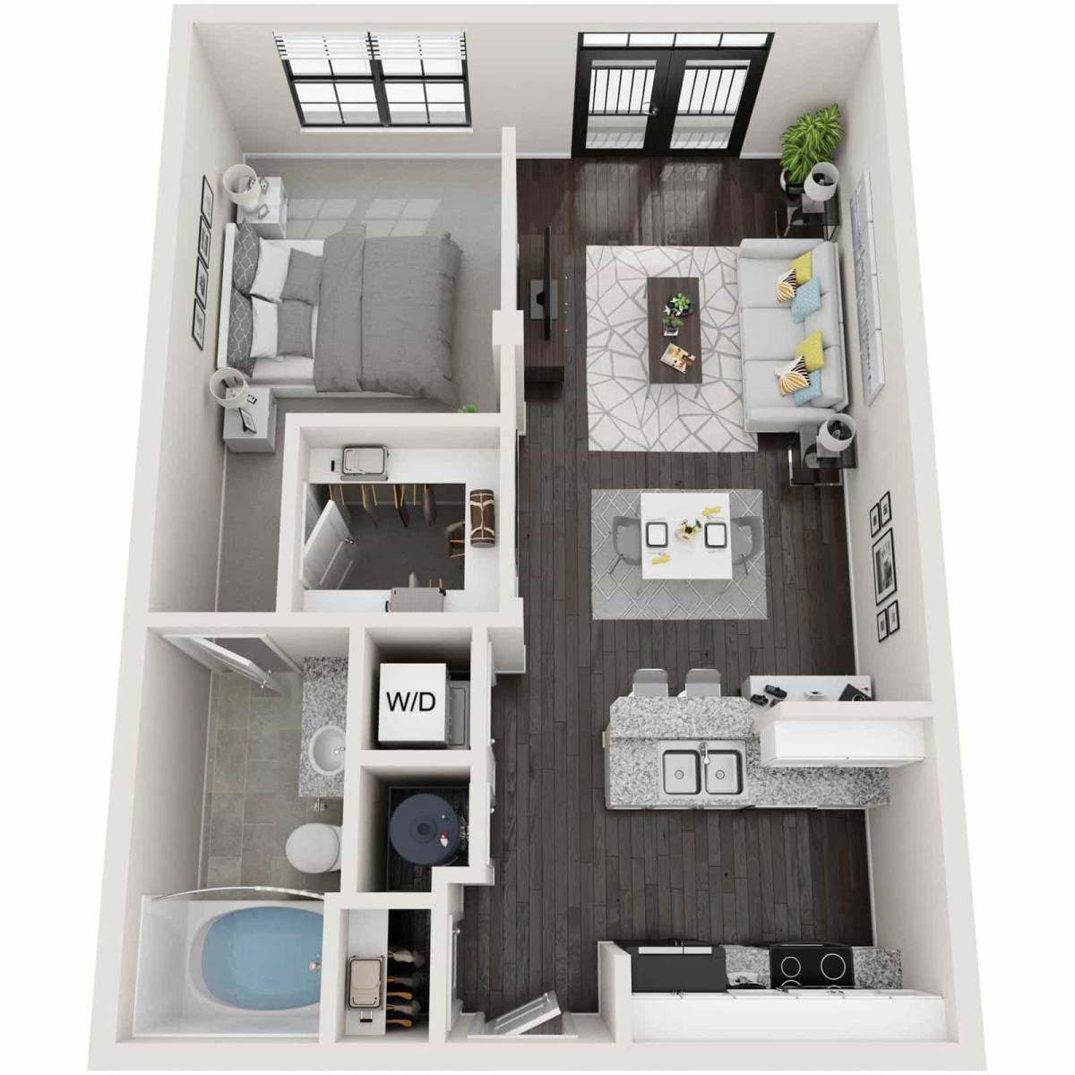 Apartment for rent at Flats at Perimeter Place, 60 Perimeter Center Place, Atlanta, GA 30346