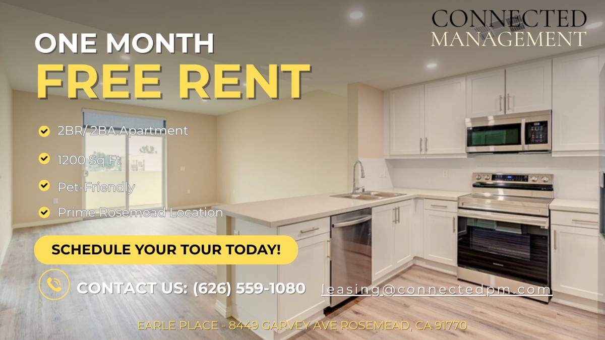 Apartment for rent at 8449 Garvey Ave, Rosemead, CA 91770