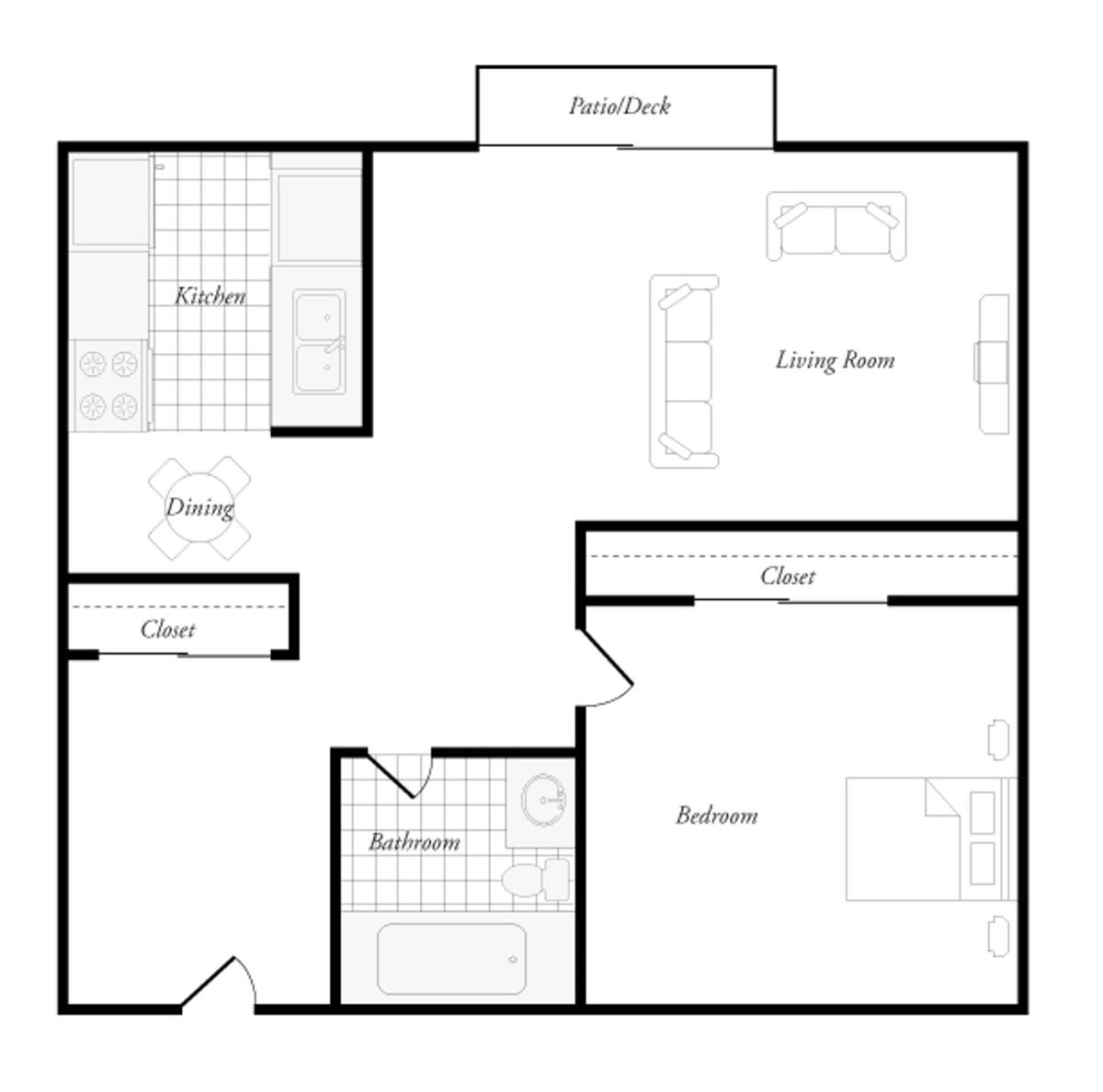 Apartment for rent at 2504 Woods Dr, Steilacoom, WA 98388