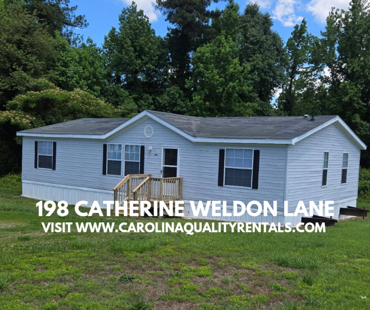 House for rent at 198 Catherine Weldon Lane, Henderson, NC 27537