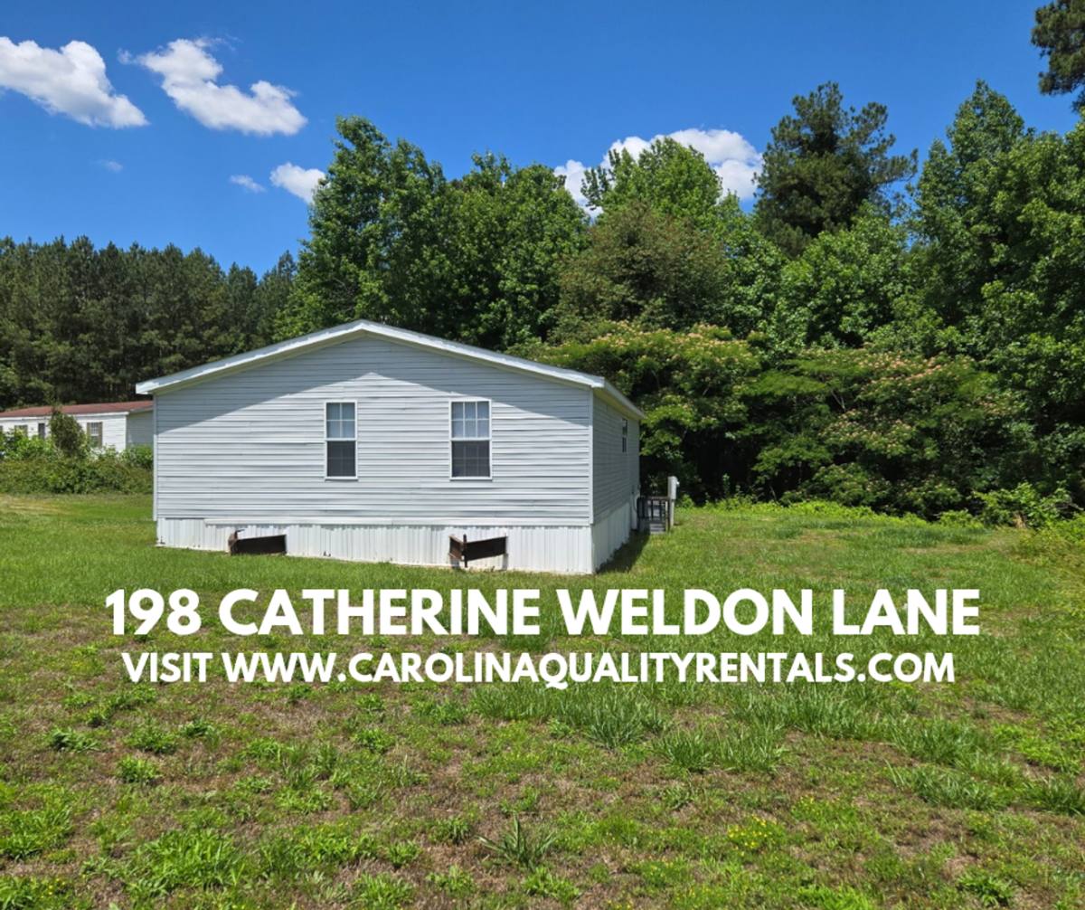 House for rent at 198 Catherine Weldon Lane, Henderson, NC 27537