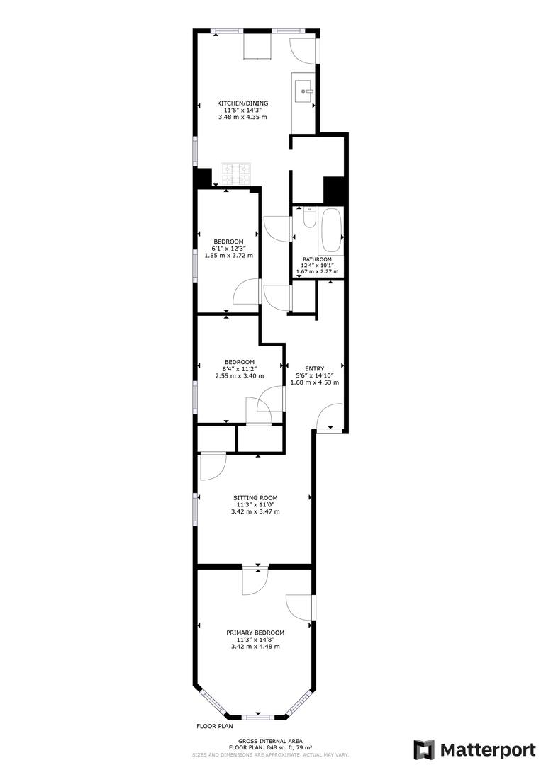 Apartment for rent at 46-48 Henry St #1L, New Haven, CT 06511