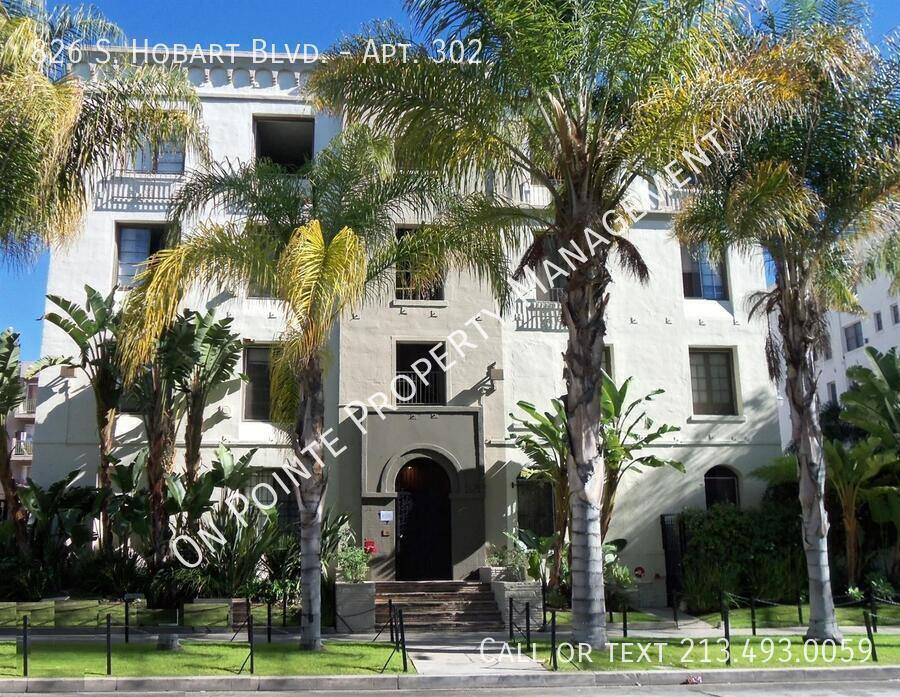 Apartment for rent at 826 S Hobart Blvd, Los Angeles, CA 90005