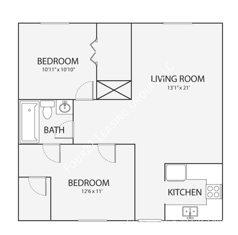 Apartment for rent at 600 S 1st St, Austin, TX 78704