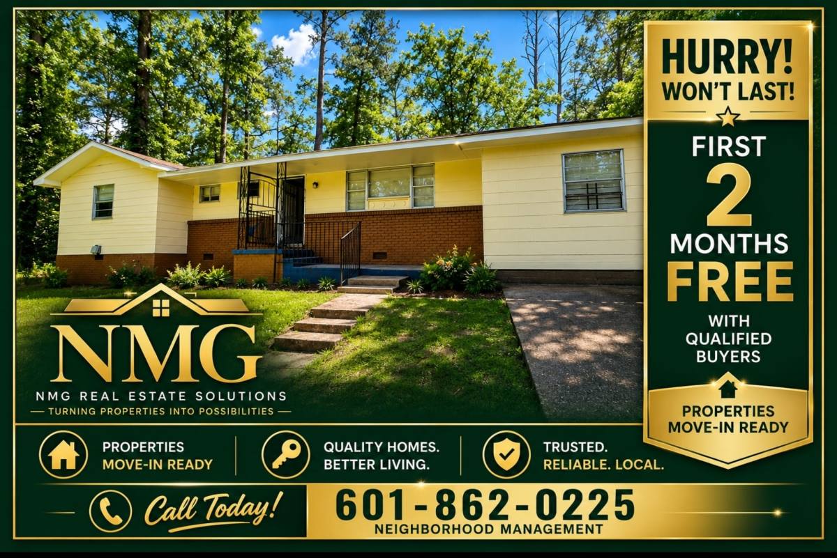House for rent at 2729 Carleton St, Jackson, MS 39212