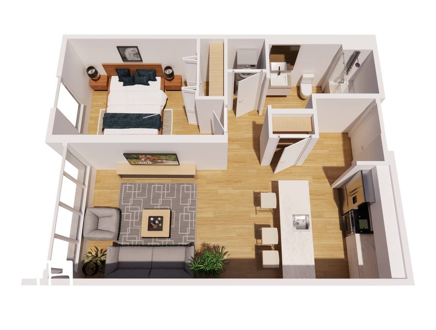 Apartment for rent at 7007 SW Hampton St #301, Portland, OR 97223