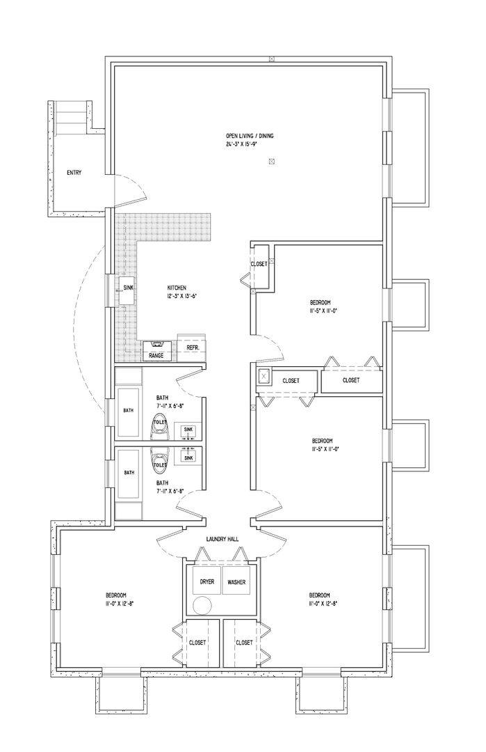 Townhouse for rent at 1511 E Alder St, Seattle, WA 98122
