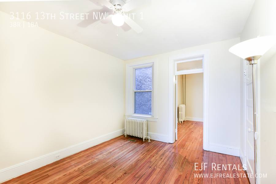 Apartment for rent at 3116 13th St NW #1, Washington, DC 20010