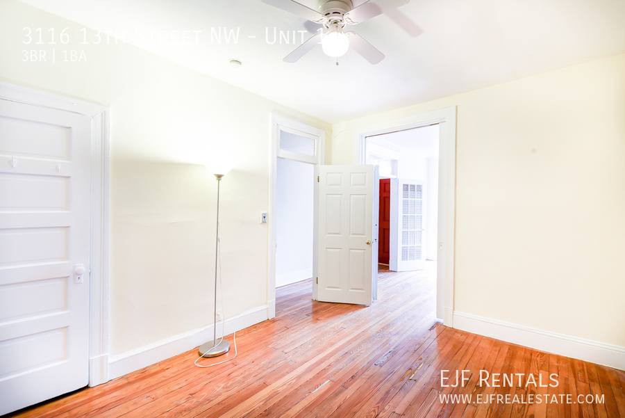 Apartment for rent at 3116 13th St NW #1, Washington, DC 20010