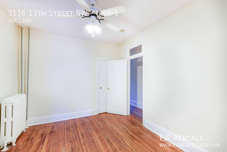Apartment for rent at 3116 13th St NW #1, Washington, DC 20010