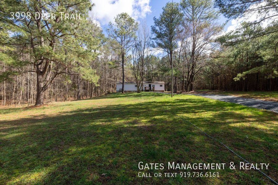 House for rent at 3998 Deer Trail, Oxford, NC 27565