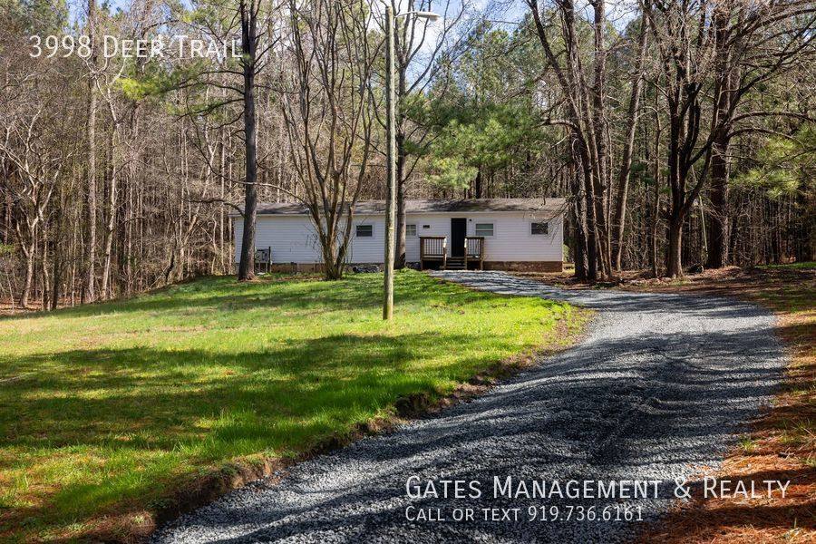 House for rent at 3998 Deer Trail, Oxford, NC 27565