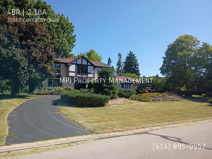 House for rent at 20550 Coventry Dr, Brookfield, WI 53045