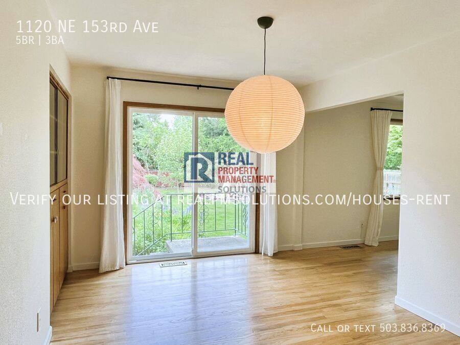House for rent at 1120 NE 153rd Ave, Portland, OR 97230