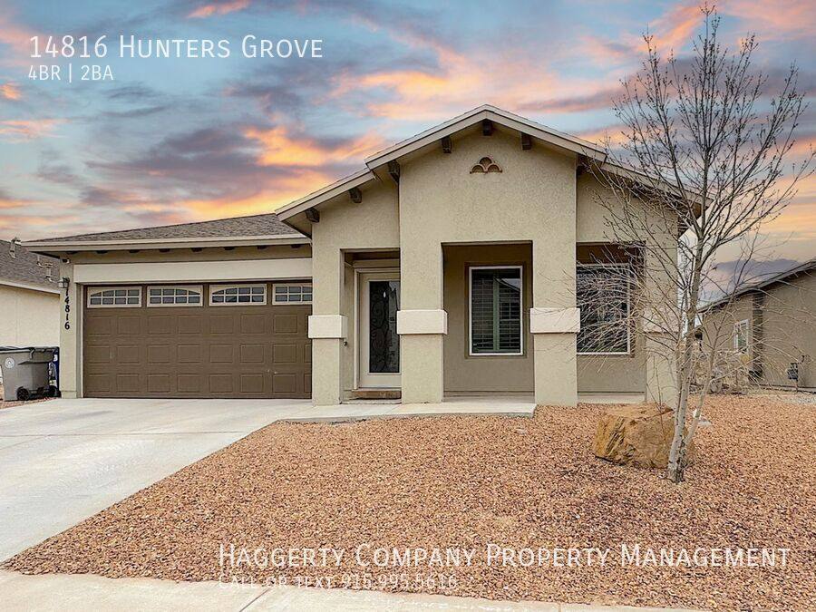 House for rent at 14816 Hunters Grove, El Paso, TX 79938