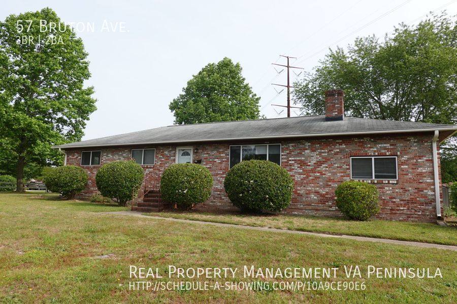 House for rent at 57 Bruton Ave, Newport News, VA 23601