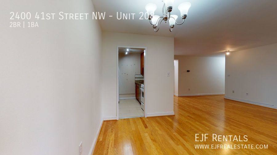 Condo for rent at 2400 41st St NW #208, Washington, DC 20007
