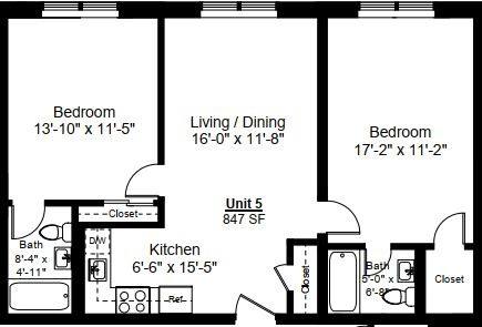 Apartment for rent at 134 Summer St, Malden, MA 02148