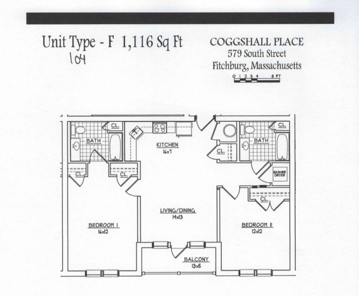 Apartment for rent at 579 S St, Fitchburg, MA 01420