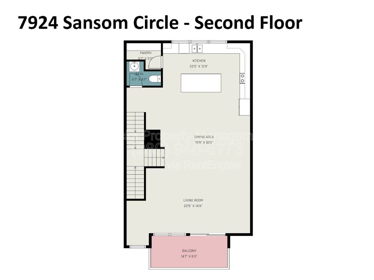 Townhouse for rent at 7924 Sansom Circle, Charlotte, NC 28213