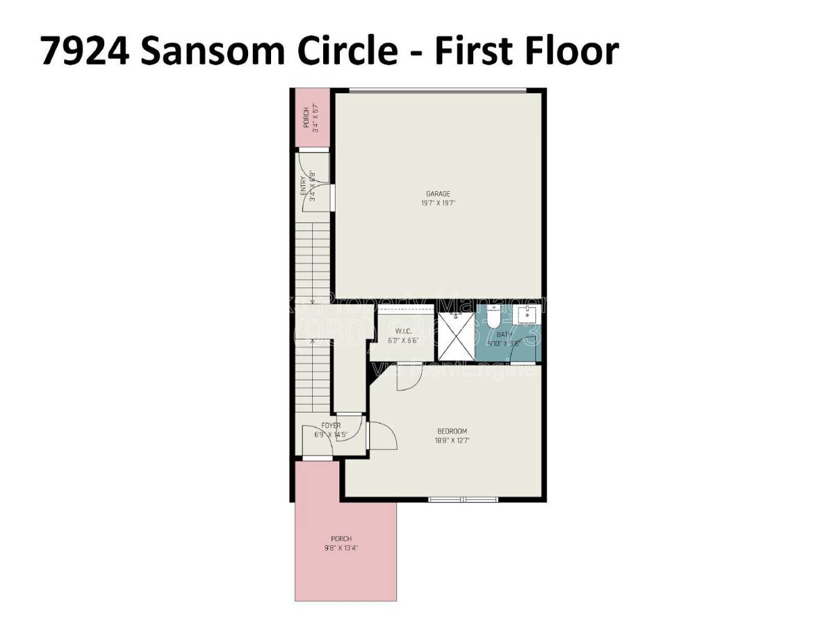 Townhouse for rent at 7924 Sansom Circle, Charlotte, NC 28213