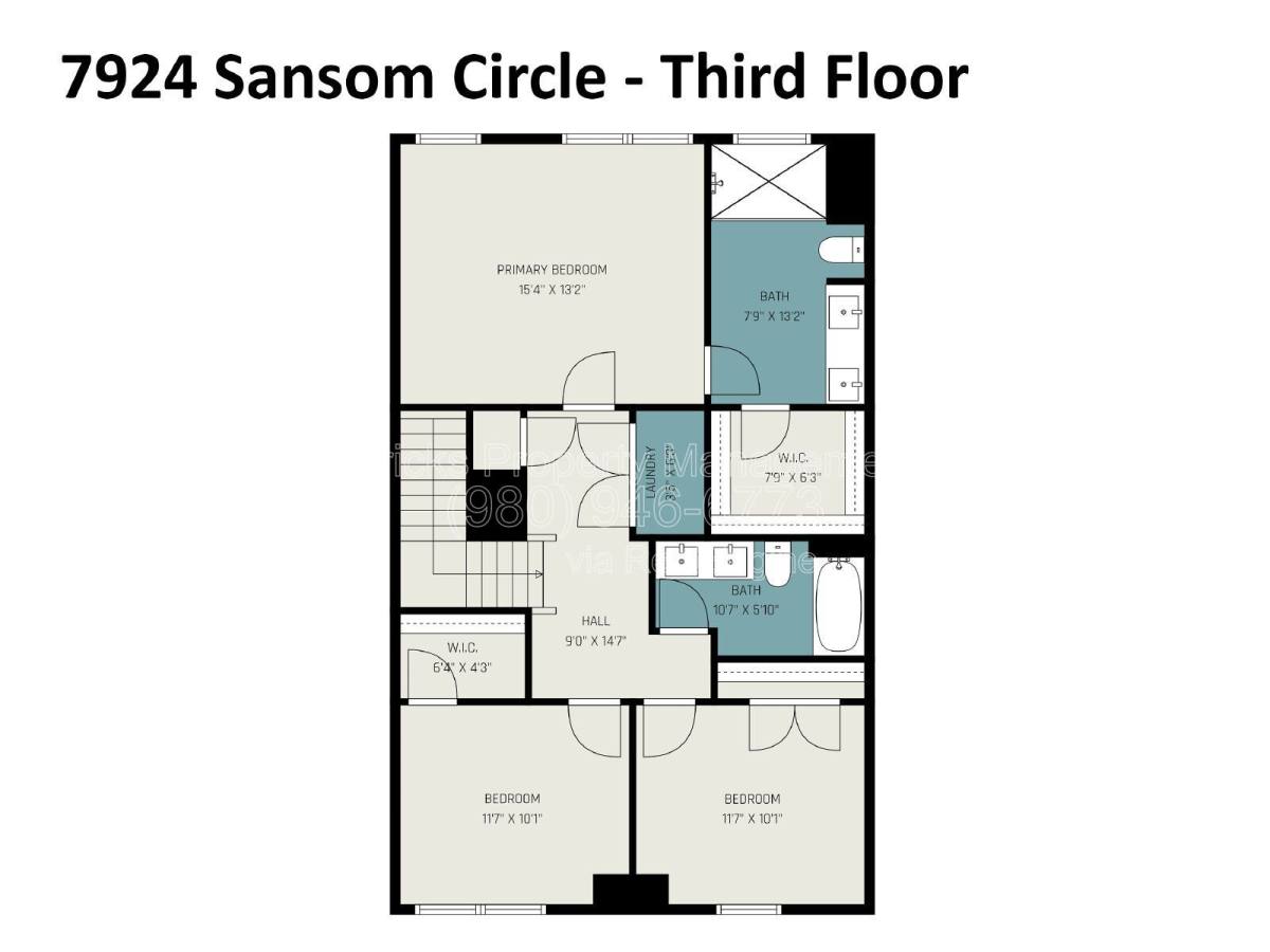 Townhouse for rent at 7924 Sansom Circle, Charlotte, NC 28213