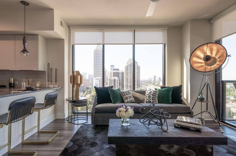 Apartment for rent at 1400 W Peachtree St NW, Atlanta, GA 30309
