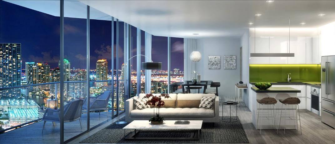 Apartment for rent at Panorama Tower, 1101 Brickell Ave, Miami, FL 33131