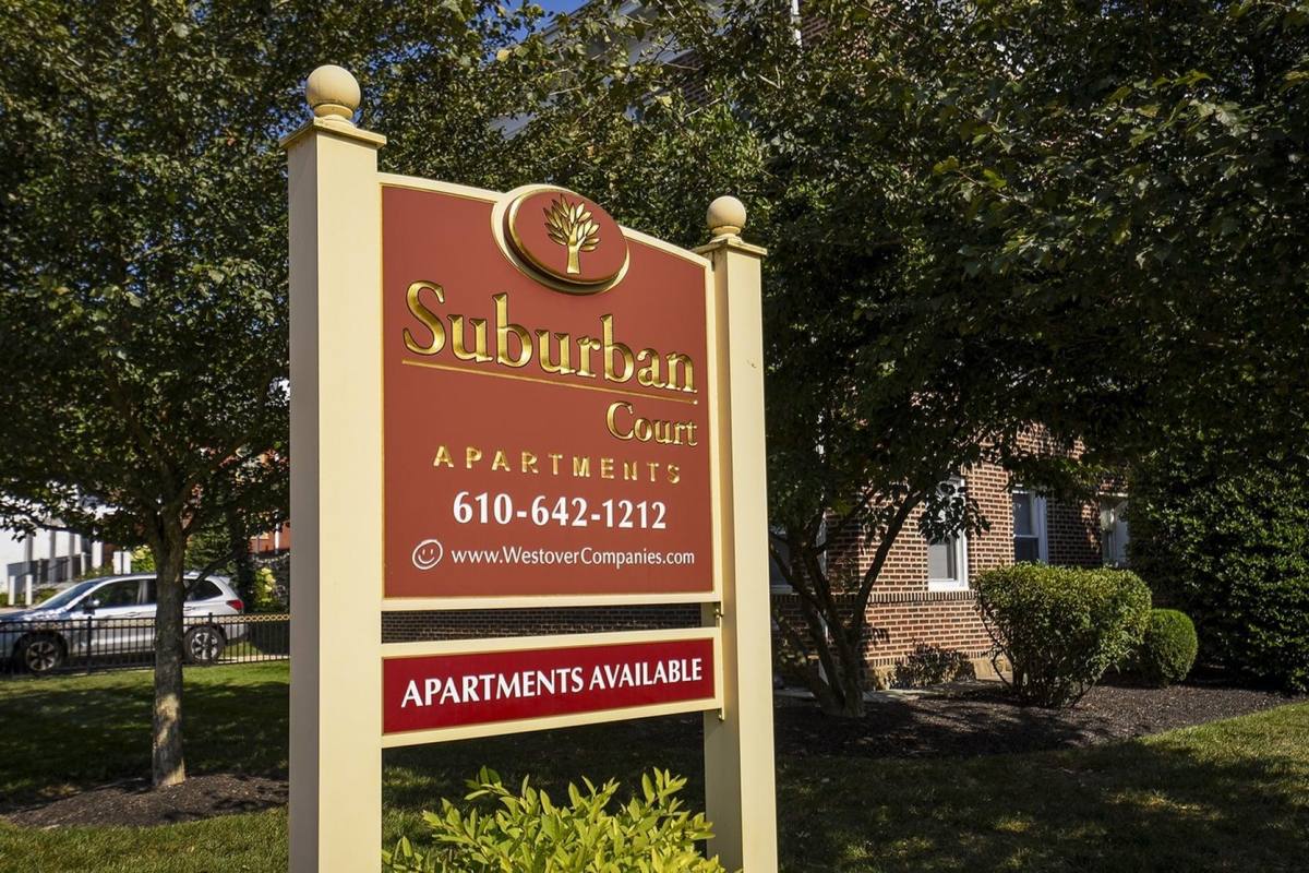 Apartment for rent at Suburban Court, 113 Cricket Ave, Ardmore, PA 19003
