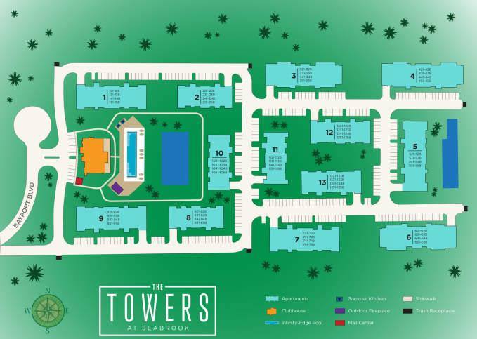 Apartment for rent at 3300 Towers Blvd #2174, Seabrook, TX 77586