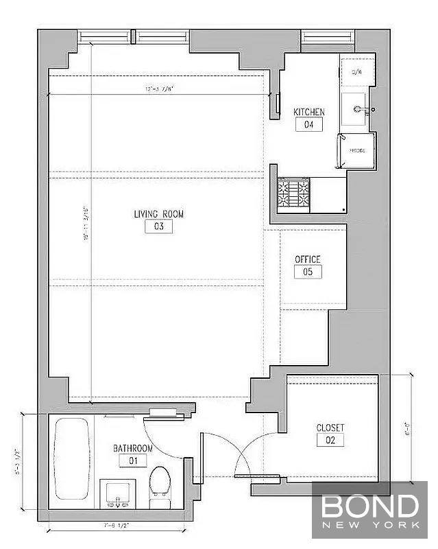 Apartment for rent at 201 W 16th St #8G, New York, NY 10011