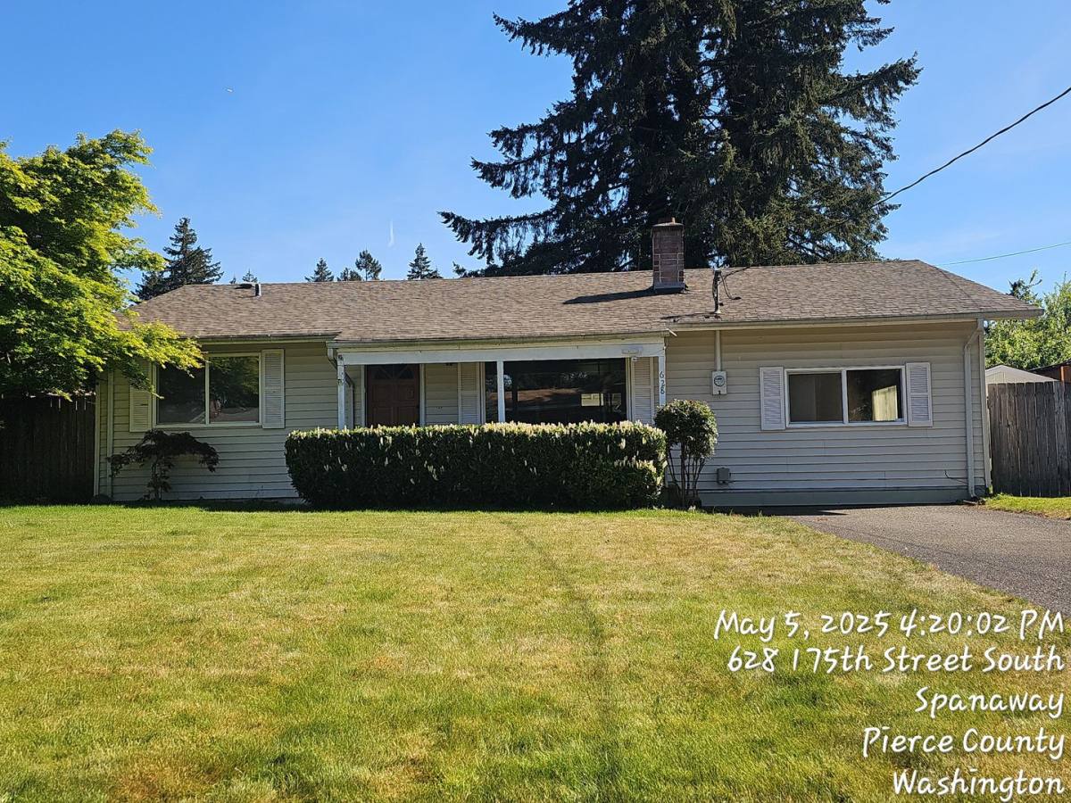 House for rent at 628 175th St S, Spanaway, WA 98387