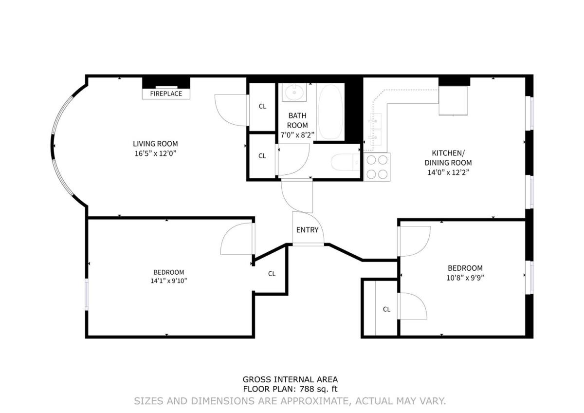 Apartment for rent at 71 Hammond St #8H, Roxbury Crossing, MA 02120