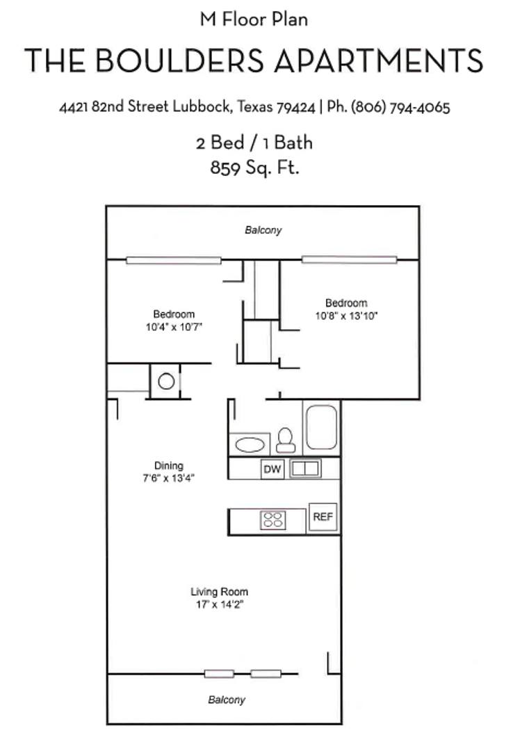 Apartment for rent at 4421 82nd St, Lubbock, TX 79424