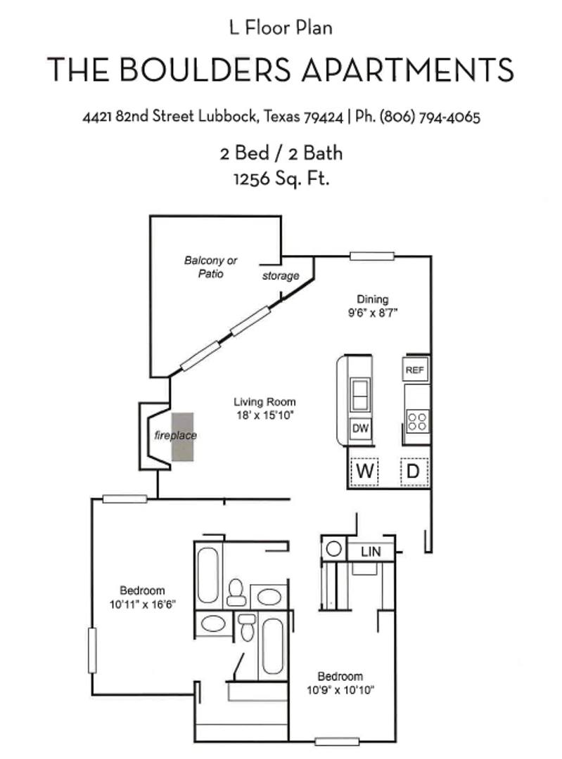 Apartment for rent at 4421 82nd St, Lubbock, TX 79424