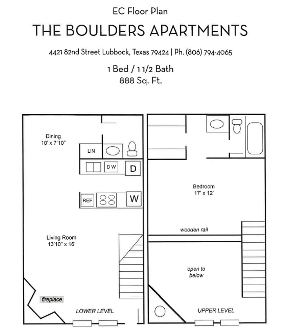 Apartment for rent at 4421 82nd St, Lubbock, TX 79424