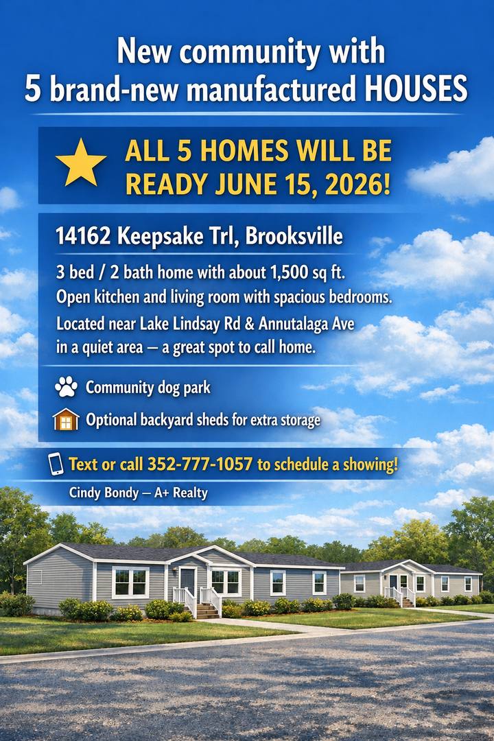House for rent at 14170 Keepsake Trail, Brooksville, FL 34601