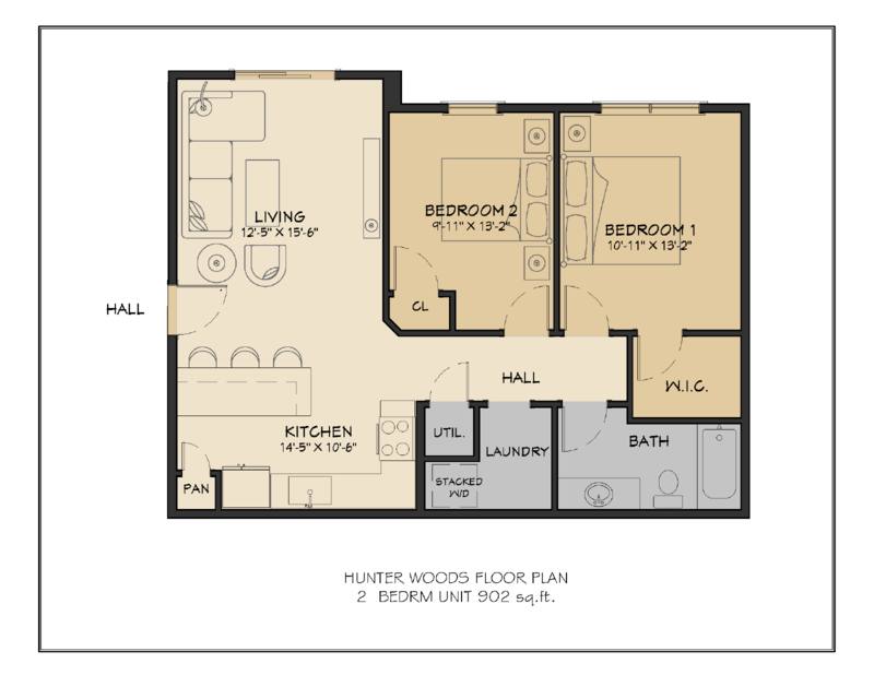 Townhouse for rent at 1893 Park St, La Porte, IN 46350