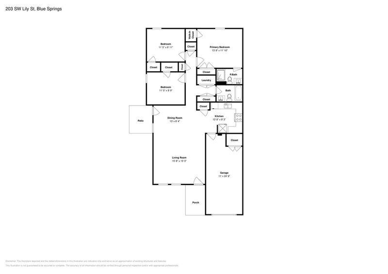 Townhouse for rent at 203 SW Lily St, Blue Springs, MO 64014