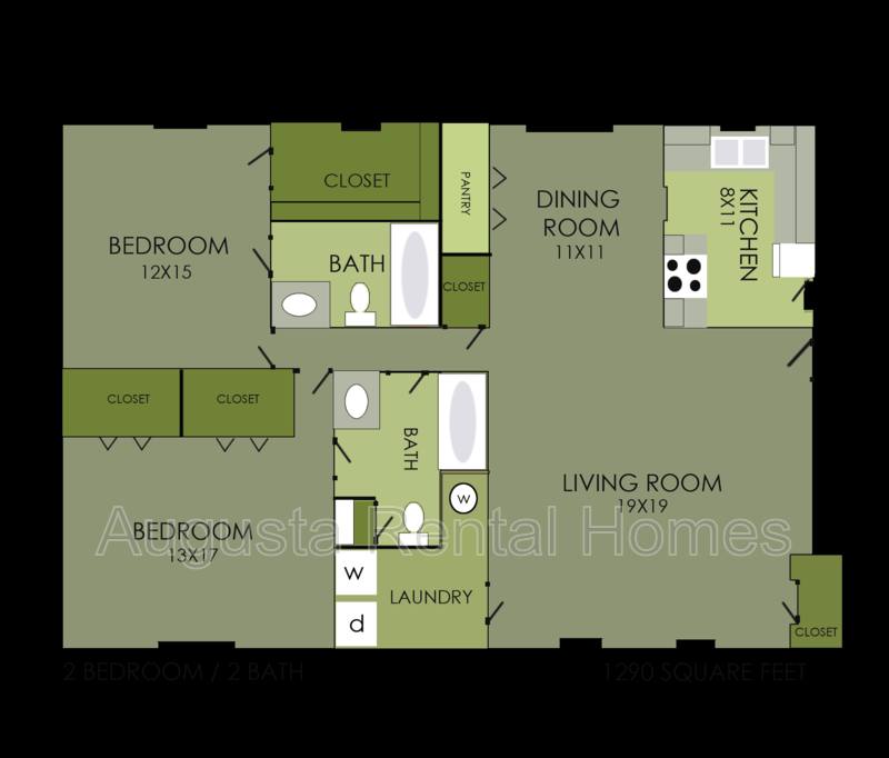 Apartment for rent at 2905 Arrowhead Dr #F4, Augusta, GA 30909