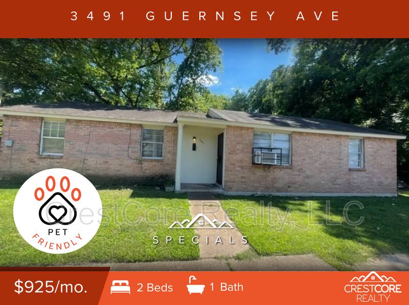 Apartment for rent at 3491 Guernsey Ave, Memphis, TN 38122